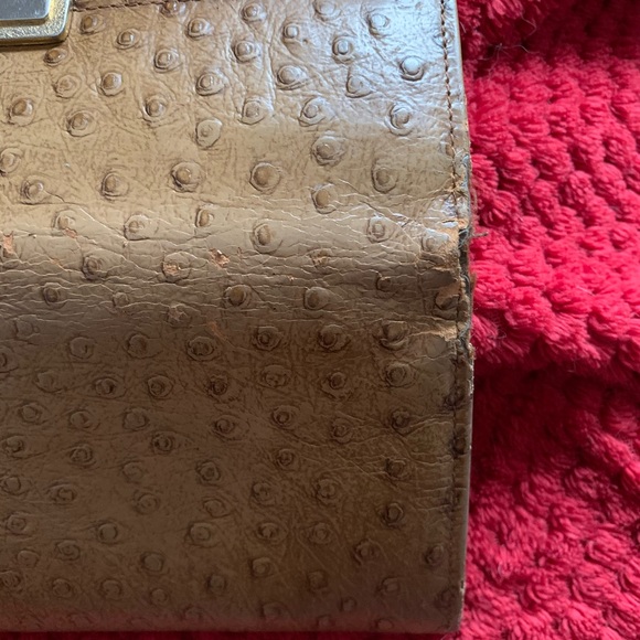 Vintage Renwick Ostrich Calf leather “Rare gem” - Picture 5 of 11